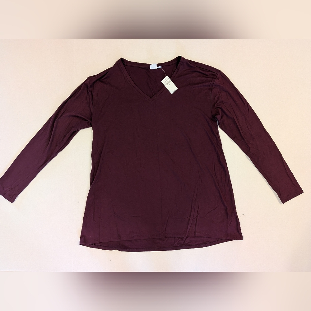 GAP Maternity Long Sleeve Shirt Top Size M